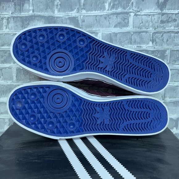 Adidas Men's Burgundy Low Sneakers Shoes Size 12 New - Picture 6 of 7